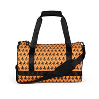 Texas Rose Orange Gym Bag