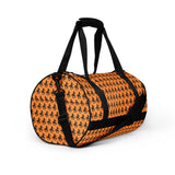 Texas Rose Orange Gym Bag